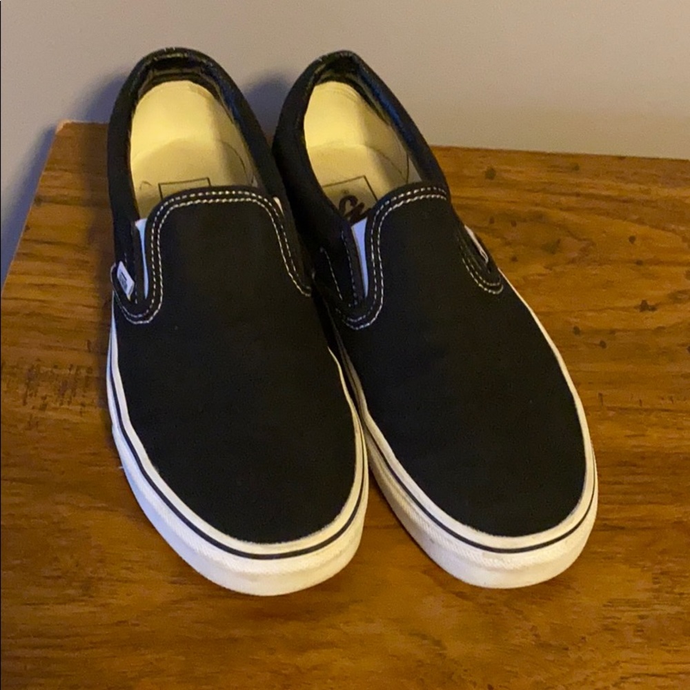 Vans slide ons